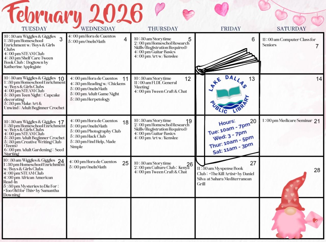 February calendar